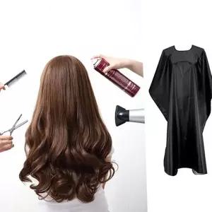 이발 가운 전문가용 커트보 재사용 미용실 가운 방수 염색 목조절 간편 착용 생활