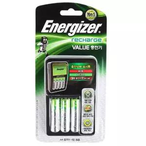 에너자이저 벨류 충전기 (충전지 AA 4입 포함)