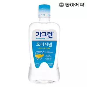 동아제약 가그린 오리지널 750ml/액상 가글 구강 청결제 제거 구취 제거제 청결 마우스 워시 케어 구취제