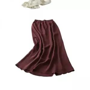 [베이스레인지] 다이딘 랩 스커트 스톤 버건디 151333649