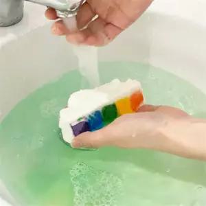 콩샵 레인보우 버블 배쓰밤 거품많이나는입욕제