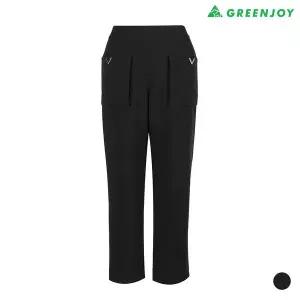 [아웃도어스/그린조이]여성 배기와이드핏 밴딩팬츠