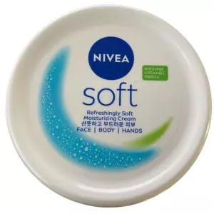 니베아 소프트 모이스춰라이징 크림 200ml 3개 