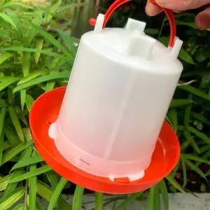 닭 병아리 급수기 자동물통 900ml 물병 조류 눈금 용품 사육 닭장 시골 체험