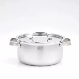 무연마제 통5중 스텐 양수냄비 스테니 무연마제 스텐 냄비 20cm