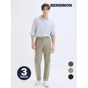 벤시몽 남성 시그니처 퍼펙트핏 쿨팬츠 3종세트