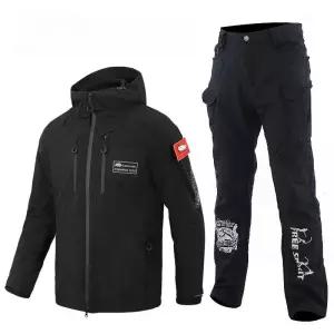 세트 상하의 동계 레인슈트 컨택트 방풍 방수 선라인