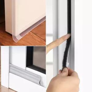 문풍지 창틀 창문 바람 막이 틈새 모헤어 문틈 외풍 방풍 테이프 투명 현관문 방음 샷시