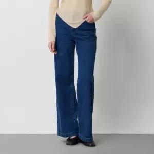 코인포켓 와이드 데님 팬츠_SADP71511