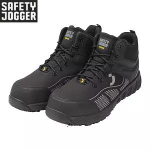 세이프티조거 밀로스 S1P MID 안전화 블랙