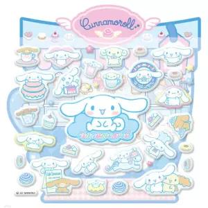 산리오 카페 미니 말랑 어린이 유아 다꾸 스티커 놀이 스티커북 놀이북 미니북 (시나모롤 디저트 옵션)