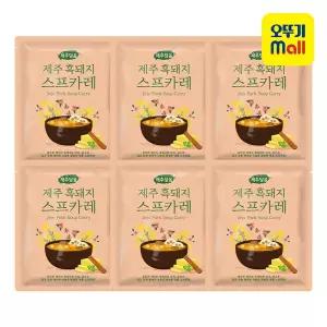 [오뚜기] 제주담음 제주흑돼지 스프카레 250g 6개