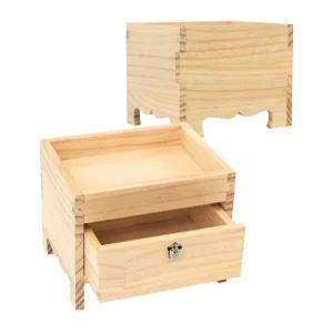 [전통 1구 미니 서랍] 전통 서랍함 만들기 목공 체험 재료 목공 diy 수업 키트