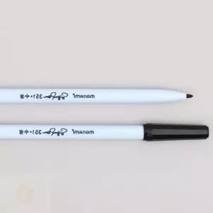 MOONH 사인펜세트 검정수성싸인펜 싸인펜세트 흑색 클래식 사인펜 12개입