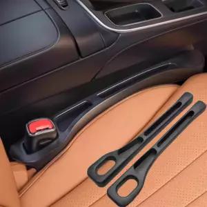 자동차 시트 사이드 틈새 수납포켓 좌우세트 곡선형 수납정리함 물건 빠짐막이