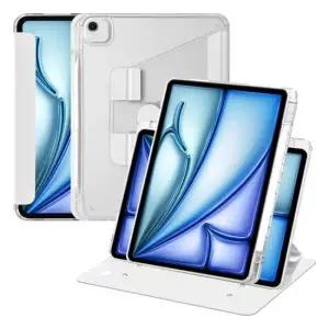 아트박스 태블리스 아이패드프로 6 5 4 3 11 투명 세로거치 케이스 IF-63