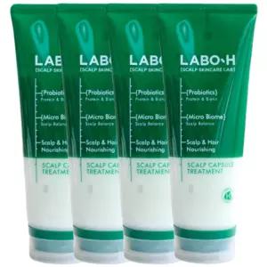 라보에이치 스칼프 캡슐 헤어 트리트먼트 220ml x 4개 탈모증상완화에도움