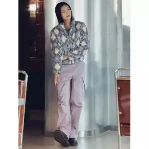 탑텐 여성) 와이드핏 파라슈트 카고 팬츠_MSE3PP2003 2007568