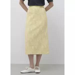 잇미샤 텍스처 블록 H라인 스커트 ITQ3WSK750 950399