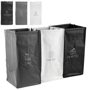 재활용수거함 쓰레기분리수거통 사무실가정용 3분류형