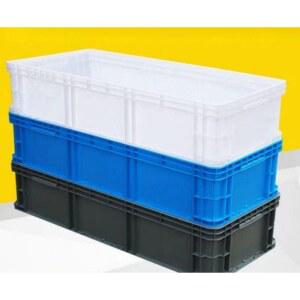 플라스틱 상자 공업용 긴박스 회색 초대형 정리함 플라스틱상자 1000X400X148 그린