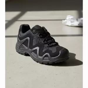 로와 제피어 GTX 로우 남성 전술화 고어텍스 등산화 블랙 310589-0999