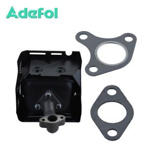 혼다 11HP 13HP GX340 GX390 파워 와셔 엔진용 배기 파이프 개스킷 포함 머플러 배기 어셈블리, 18310-z2-w