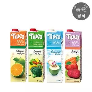 [팁코][웅진식품] 팁코(쇼군오렌지 외 3종) 1L X 3개