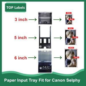 Canon 호환 Selphy CP1300 CP910 포토 프린터 용 카드 크기 용지 카세트 PCC-CP400 3 인치 C 트레이