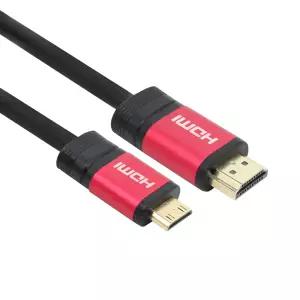 고급형 MiniHDMI 케이블 메탈 1m 1.5m 2m 3m 5m 노트북 카메라 모니터 TV 빔프로젝터 연결선 미니 HDMI WISENX500
