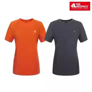 [레드페이스] 여성 액티 그라데이션 라운드 하프 우먼 티셔츠 REWFTSM20651