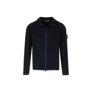 [스톤아일랜드] 스트레치 울 풀 집업 니트 가디건 레귤러핏 135284699