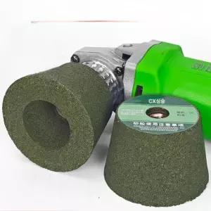 콘타입 그라인더 석재 연마석 컵형 연삭공구 샌딩 대리석