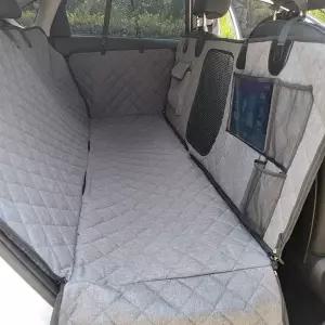 개 자동차 시트 산악 옥스포드 더블 쿠션 원단 커버