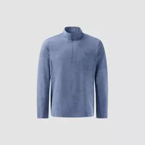 [코오롱스포츠](강남점) 남성 멜란 집업 티셔츠 JWTBS25141GBU