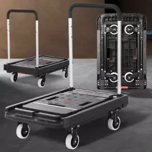 대 슬림대차 접이식 마트카트 대형캐리어 시장 손수레 트운반 이동식달리이동 박스폴딩특수L카대형