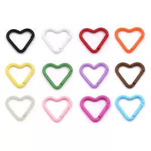 하트 키링 하트 비너 등산 카라비너 키링 로프 연결고리