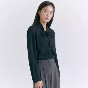 [백화점 홈쇼핑 정품] 로엠 베이직 타이형 블라우스 RMBLE49R04