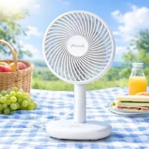 신일 BLDC 무선 미니 탁상용 선풍기 3엽날개 자연풍 캠핑선풍기 SIF-WH04KP