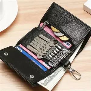 휴대용 남성 차 키 지갑 멀티 여성 차 키 지갑