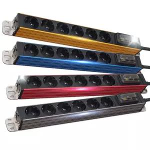 현대 서버탭 알루미늄 6구 고용량 멀티탭