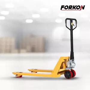 [포크온] P120 수동 파레트 트럭 핸드 자키 2톤 550 x 1150