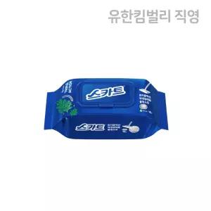 신제품 스카트 트리플액션 막대걸레용 물청소포 표준형 15매, 1개 195067