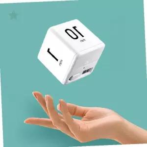 주방용 정육면체 회전식 시간측정 도구 집중력 향상 학습 보조 요리 시간 관리