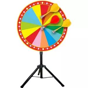 지에스비엠 룰렛 돌림판 복불복 회전판 직경 50 자석 다트 보드 삼각대
