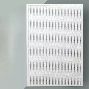 지에스비엠 철제타공판 선반 벽걸이 거치대 100x30cm 후크 10개 포함