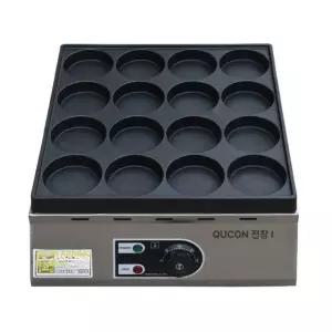 수제 호두과자 계란 땅콩 메이커 기계 전기식 16 홀 전기 가열 방식