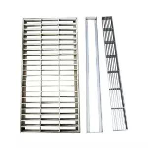 GSBM 스텐 그레이팅 덮개 배수로덮개 1000x50x30x3 프레임 304