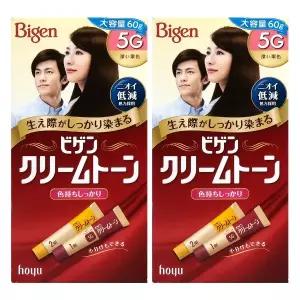 비겐 크림톤 5G 진한밤색 60g 2개