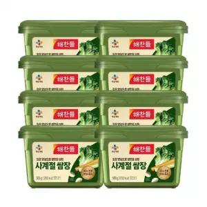 해찬들 사계절쌈장 500g x 8